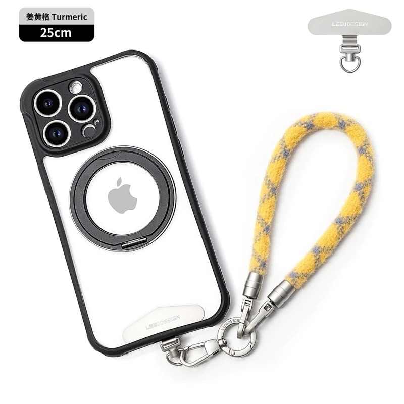 現貨快速寄出 素色手機通用掛繩 手機吊繩【LeeuDesign】8mm 雙鉤 手腕掛繩（附360°墊片）-規格圖11