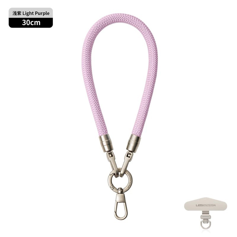 現貨快速寄出 素色手機通用掛繩 手機吊繩【LeeuDesign】8mm 雙鉤 手腕掛繩（附360°墊片）-規格圖11