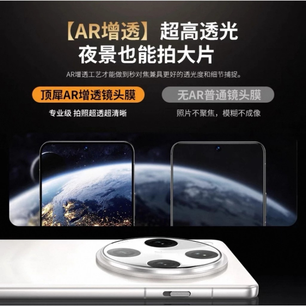 防刮防爆 鋼化 鏡頭貼 適用 OPPO Find X8 Pro X8Pro AR增透 鋼化鏡頭貼 鏡頭保護貼 鏡頭貼-細節圖4