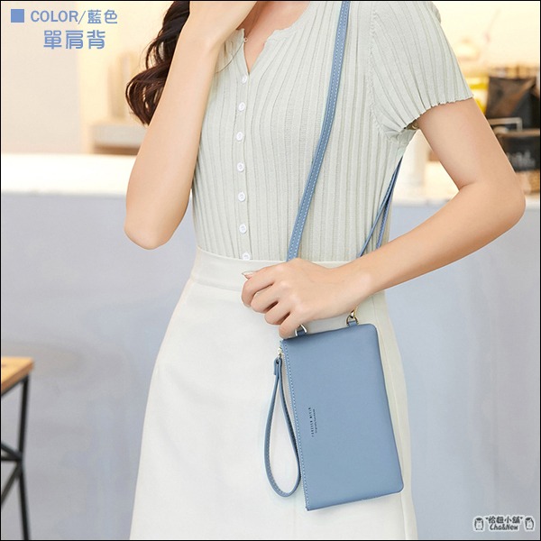 觸控手機錢包 手機皮包 手機皮夾 手提手機包 斜背手機包 附掛繩 背帶 手機袋 掛脖 單肩 腕帶 隨身包-細節圖8