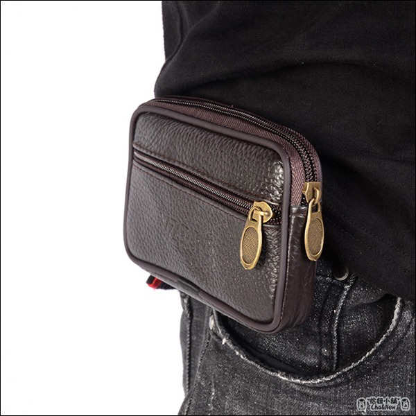 皮革手機腰包 拉鍊手機套 穿皮帶 通適用 iPhone 14 Pro Max 13 12 11 XS 8 7 Plus-細節圖7