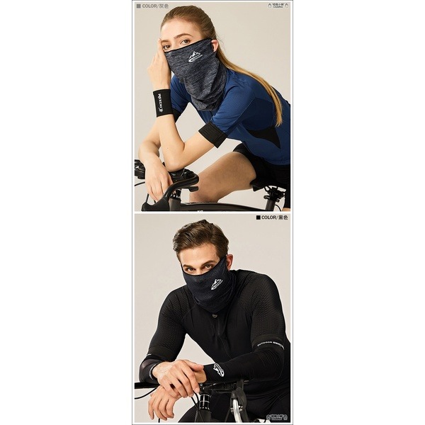 冰絲防曬面罩 冰涼 防曬 頭套 魔術頭巾 涼感 防塵防風脖套 套頭帽 方巾 防紫外線 抗UV-細節圖9