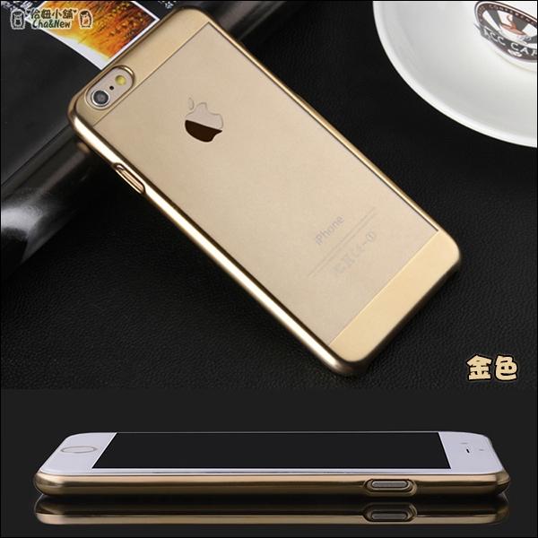 iPhone 6 plus 電鍍透明殼 手機殼 手機套 保護套 保護殼 硬殼 i6 5.5 4.7吋-細節圖3