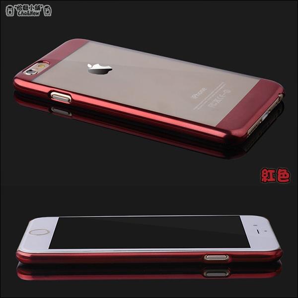 iPhone 6 plus 電鍍透明殼 手機殼 手機套 保護套 保護殼 硬殼 i6 5.5 4.7吋-細節圖6