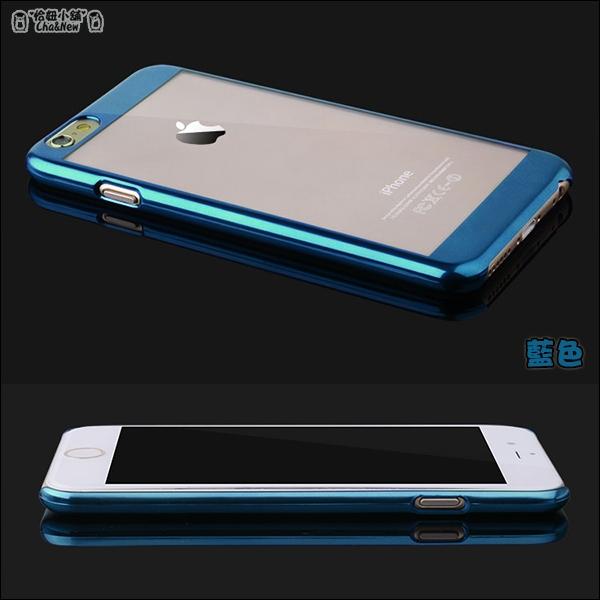 iPhone 6 plus 電鍍透明殼 手機殼 手機套 保護套 保護殼 硬殼 i6 5.5 4.7吋-細節圖7