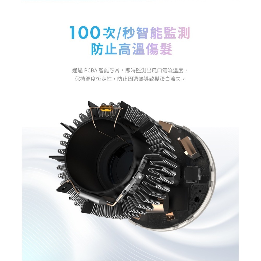 SOLAC  SD-860 高速智能溫控專業吹風機-細節圖7