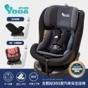 【YODA】 ISOFIX 0-12歲適用 360度旋轉汽車安全座椅(三款可選)(檢驗編號R37646)-規格圖3