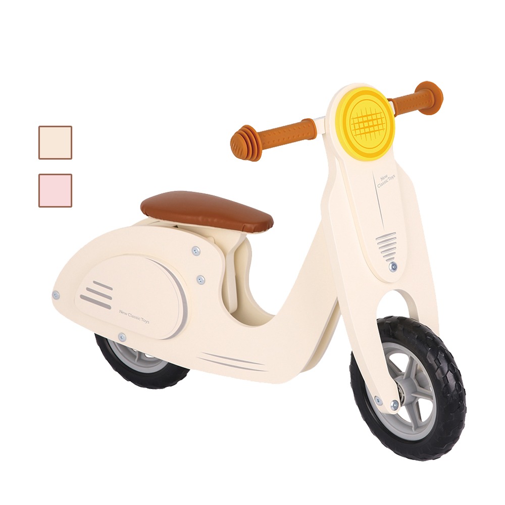 【荷蘭New Classic Toys】木製平衡滑步車/學步車 - 香草奶昔 - 11430-細節圖3