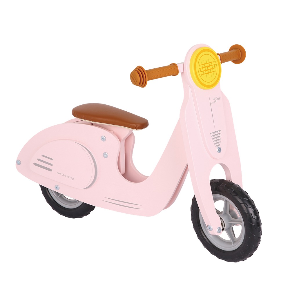 【荷蘭New Classic Toys】木製平衡滑步車/學步車 - 草莓牛奶 - 11431-細節圖2