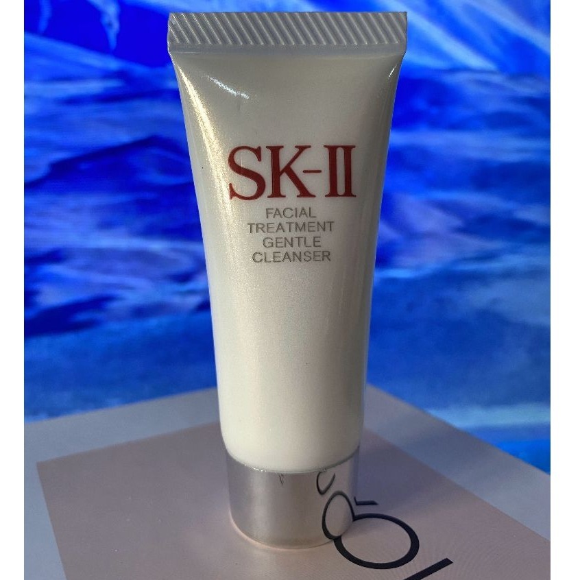 SK-II SK2 肌活能量活膚霜15g 大紅瓶 神仙水 青春露30ml 亮采化妝水30ml 全效活膚潔面乳20g小樣-細節圖4