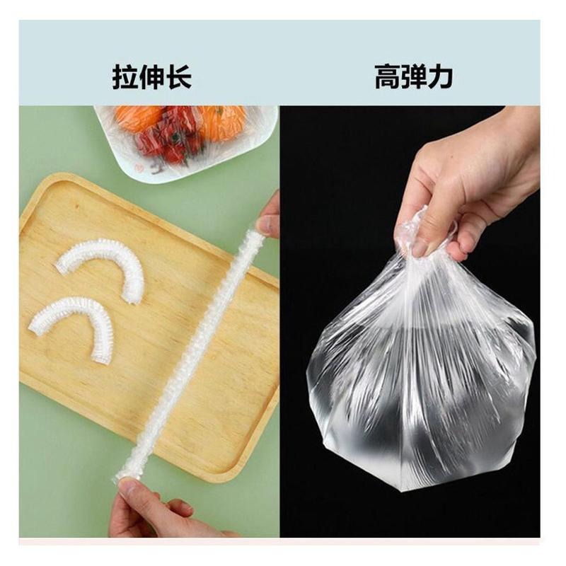 保鮮膜套 浴帽 拋棄式浴帽 一次性保鮮膜套 保鮮膜 保鮮蓋 食物保鮮膜-細節圖6