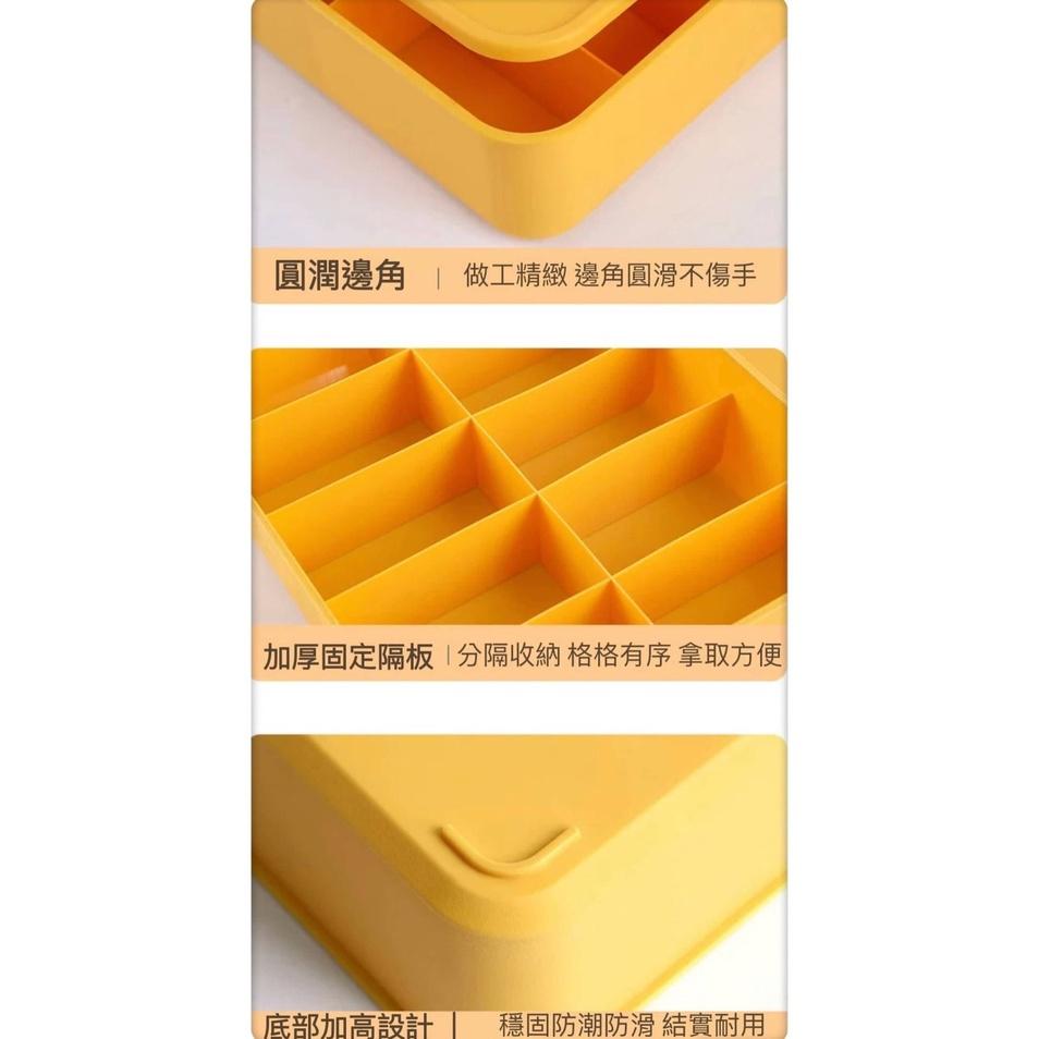 衣物收納盒 分格收納盒 襪子收納 襪子收納盒 內衣收納 內衣收納盒 內褲收納 衣櫥收納 內衣褲收納 桌上收納盒-細節圖9
