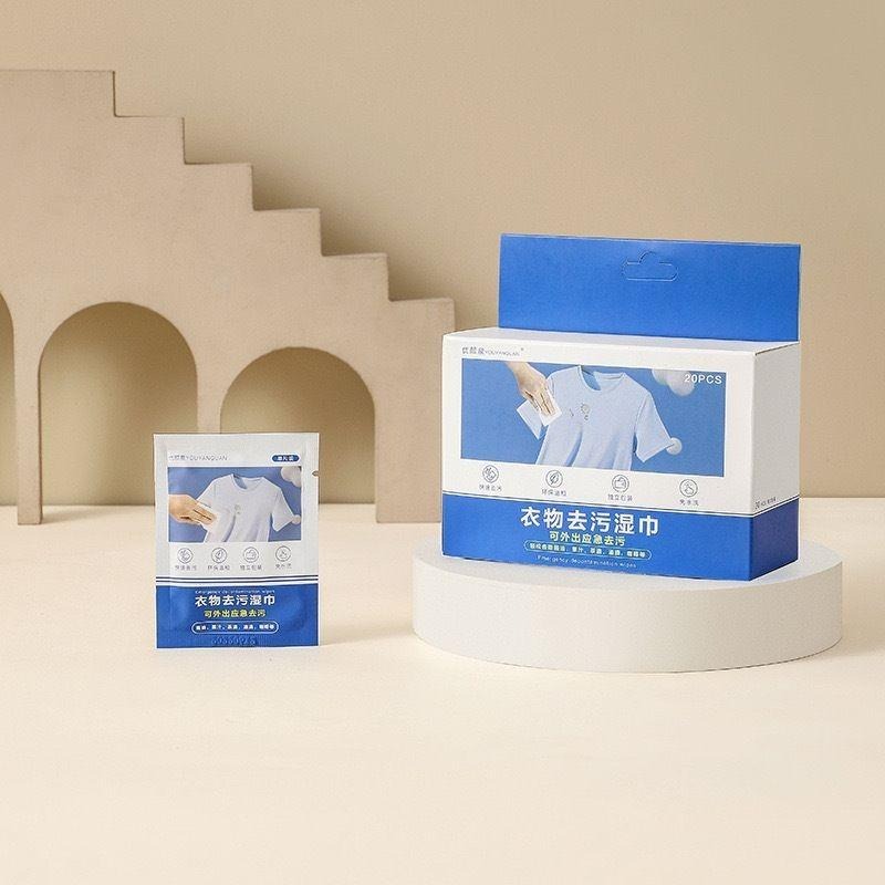 衣物去汙濕巾 濕紙巾 除漬巾 衣物清潔去汙濕巾-細節圖12