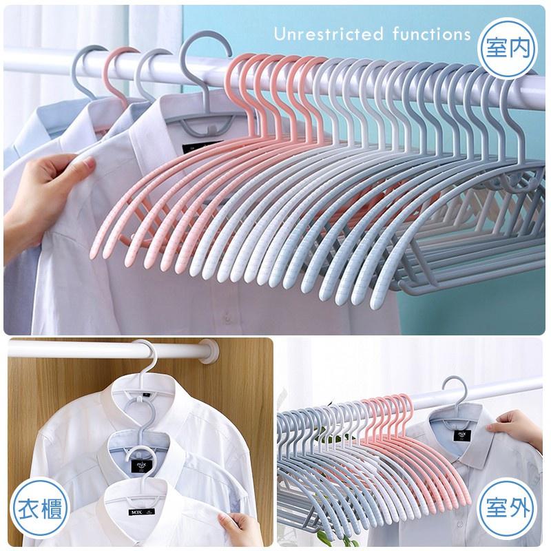 衣架 曬衣架 晒衣架掛衣架 掛衣架兒童衣架吊衣架晾衣架无痕衣架防滑衣架 塑料衣架 陽台衣架 寬肩衣架 掛勾衣架-細節圖5
