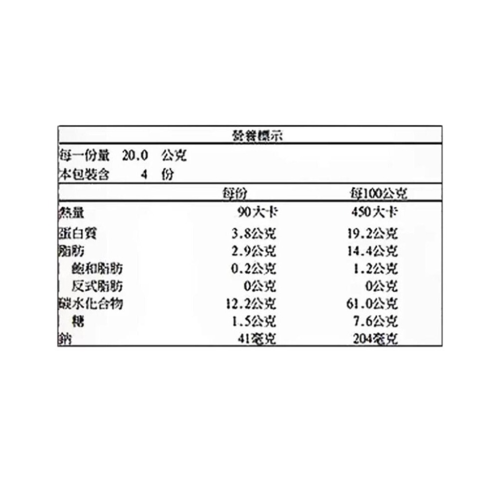好市多 卡迪那 豌豆脆片 餅乾 原味 80公克 單包售-細節圖4