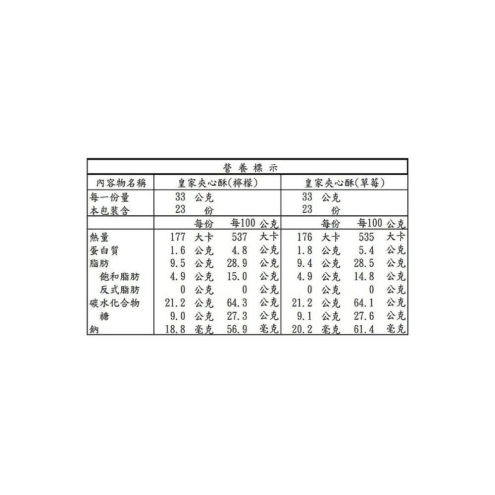 好市多 costco 義美 皇家夾心酥 餅乾 33公克 單包裝-細節圖4