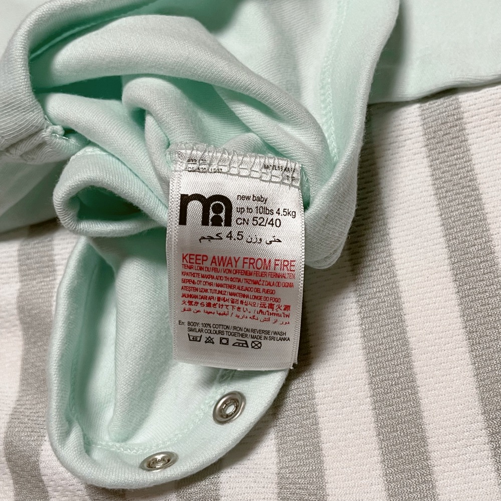 二手套頭新生兒包屁衣🐤黃色小雞-細節圖3