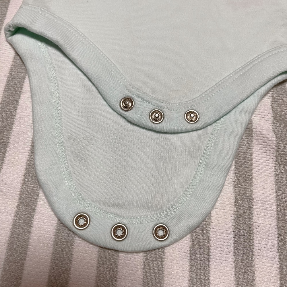 二手套頭新生兒包屁衣🐤黃色小雞-規格圖3