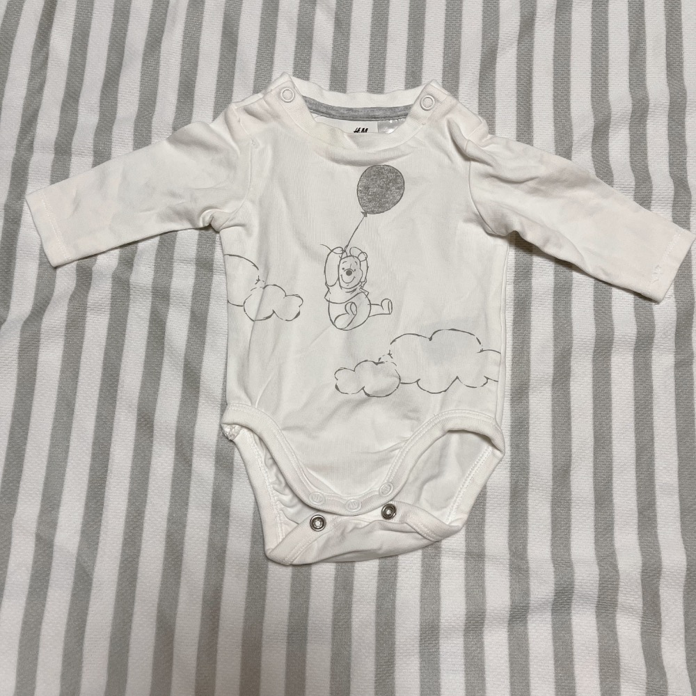 H&M新生兒維尼包屁衣 二手-規格圖4