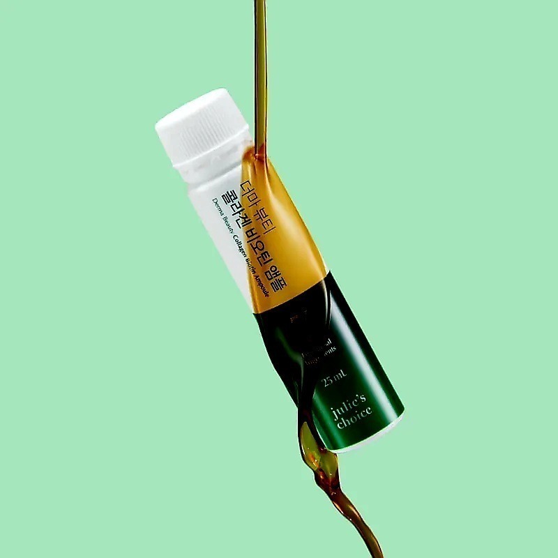 ｜台灣現貨｜Julie’s Choice 美容膠原蛋白生物素安瓶〈小綠瓶〉-細節圖2
