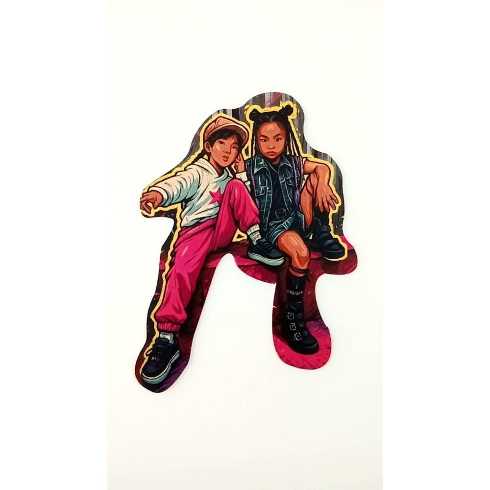 AI造型貼紙/客製個人專屬貼紙/吉卜力風、動漫風、Q版風等-細節圖2