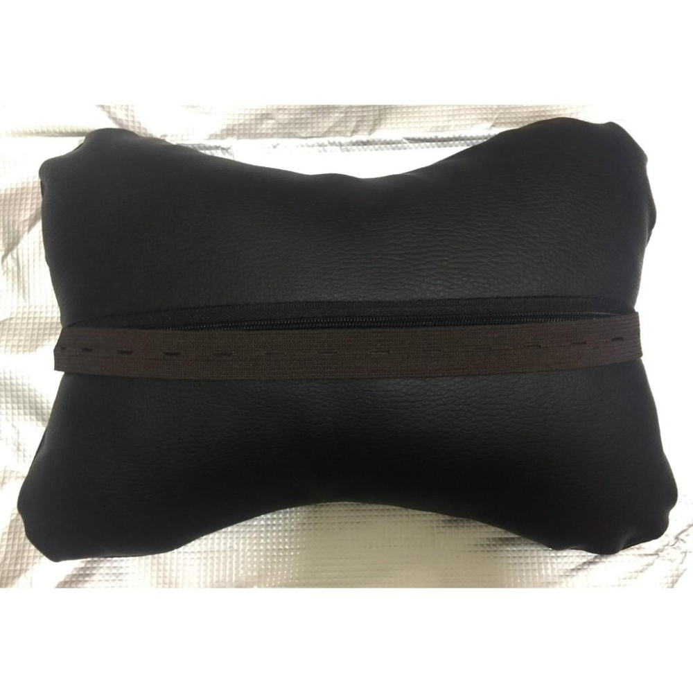 2入 透氣 汽車座椅頸枕 台灣製枕芯 骨頭枕 護頸 汽車頭枕 護頸枕 車用枕頭 靠枕 靠腰 緩解疲勞 枕頭 酒紅 酷炫黑-細節圖2