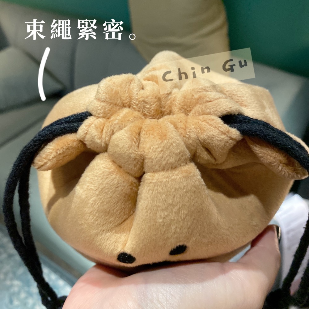【親咕小舖-Ghin Gu Ü 台灣出貨】韓國考拉收納袋 布袋 短尾袋鼠 柿子椒熊 化妝袋 補妝 考拉 小熊 生日禮-細節圖4