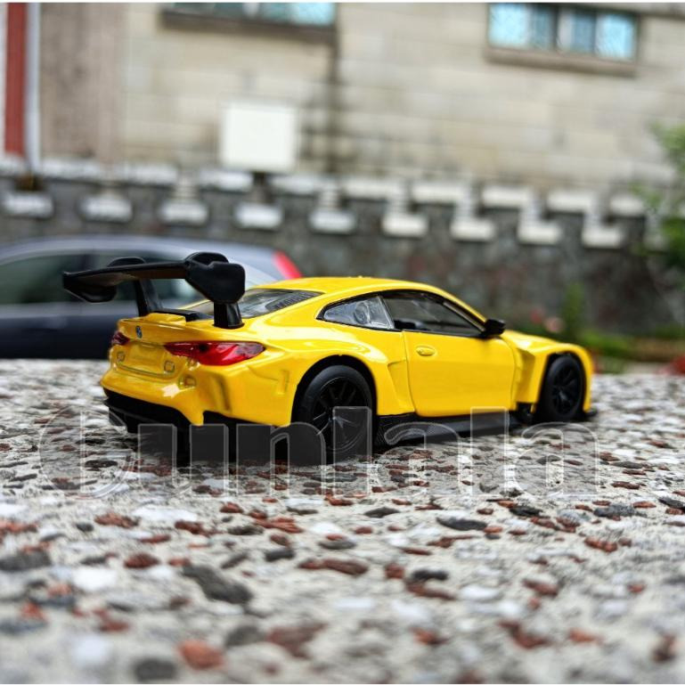 BMW M4 GT3 1:44 模型車 寶馬G82 P58 1/44 G22 G26 M6後繼車-細節圖5