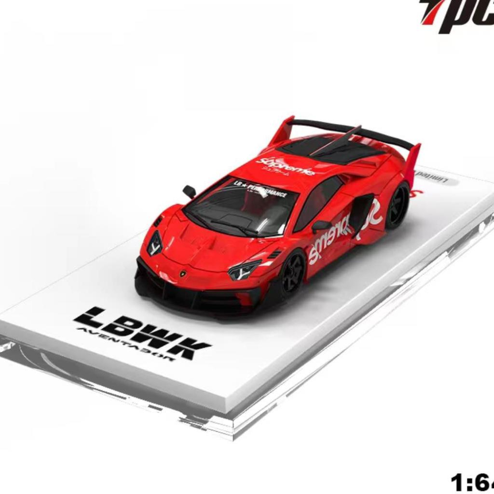 TPC 1:64 Lamborghini LP700 GT EVO Supreme 模型 LBWK 藍寶堅尼 大牛揹書包-細節圖5