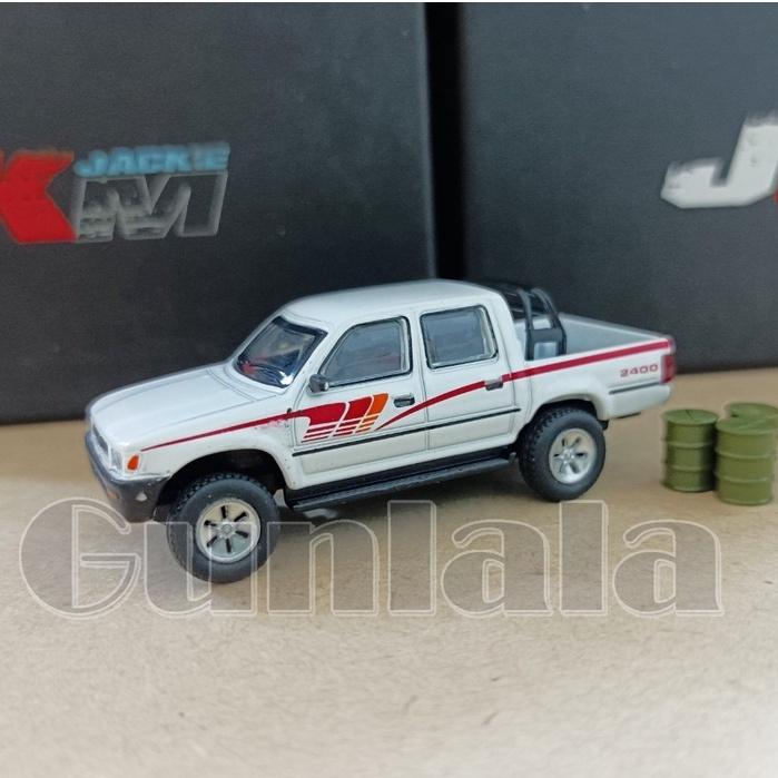 JKM Hilux 1:64 金屬模型車 豐田皮卡 TOYOTA PICK UP N140 N150 N160 N170-細節圖2