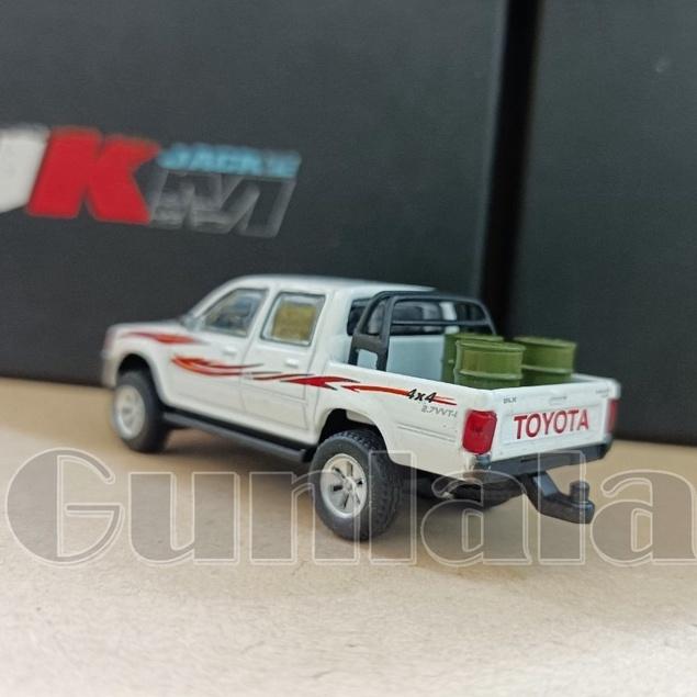 JKM Hilux 1:64 金屬模型車 豐田皮卡 TOYOTA PICK UP N140 N150 N160 N170-細節圖5