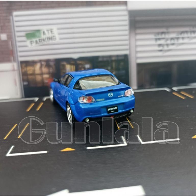 1:64 Mazda RX-8 模型車 馬自達RX8 末代轉子引擎 J60 1/64-細節圖2