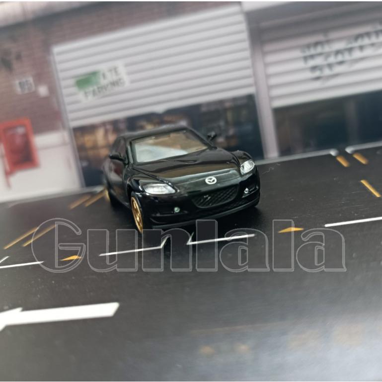 1:64 Mazda RX-8 模型車 馬自達RX8 末代轉子引擎 J60 1/64-細節圖3