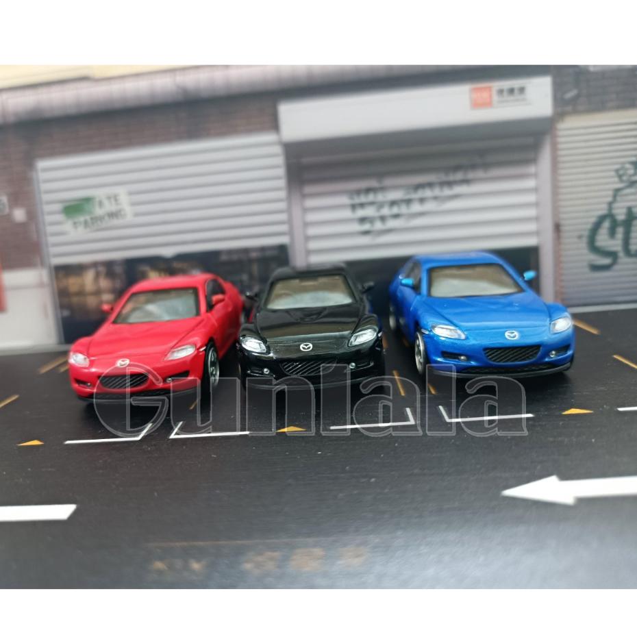 1:64 Mazda RX-8 模型車 馬自達RX8 末代轉子引擎 J60 1/64-細節圖6