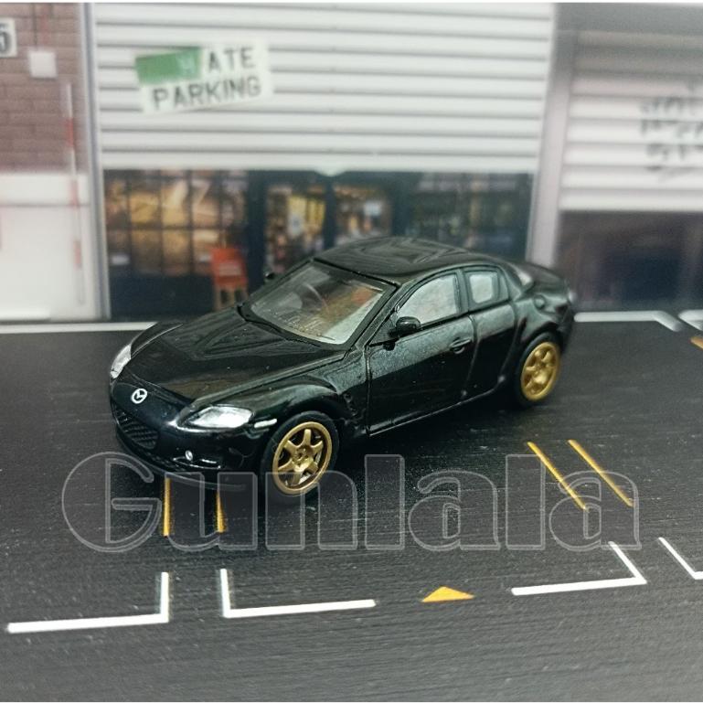 1:64 Mazda RX-8 模型車 馬自達RX8 末代轉子引擎 J60 1/64-細節圖7