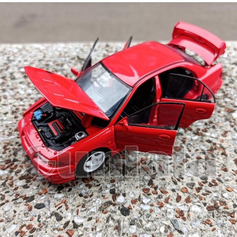 三菱Lancer Evolution 3代 1:32精緻模型 EVO III WRC 4G63 拉力賽 須藤京一頭文字D-細節圖2