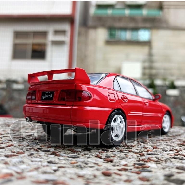 三菱Lancer Evolution 3代 1:32精緻模型 EVO III WRC 4G63 拉力賽 須藤京一頭文字D-細節圖7