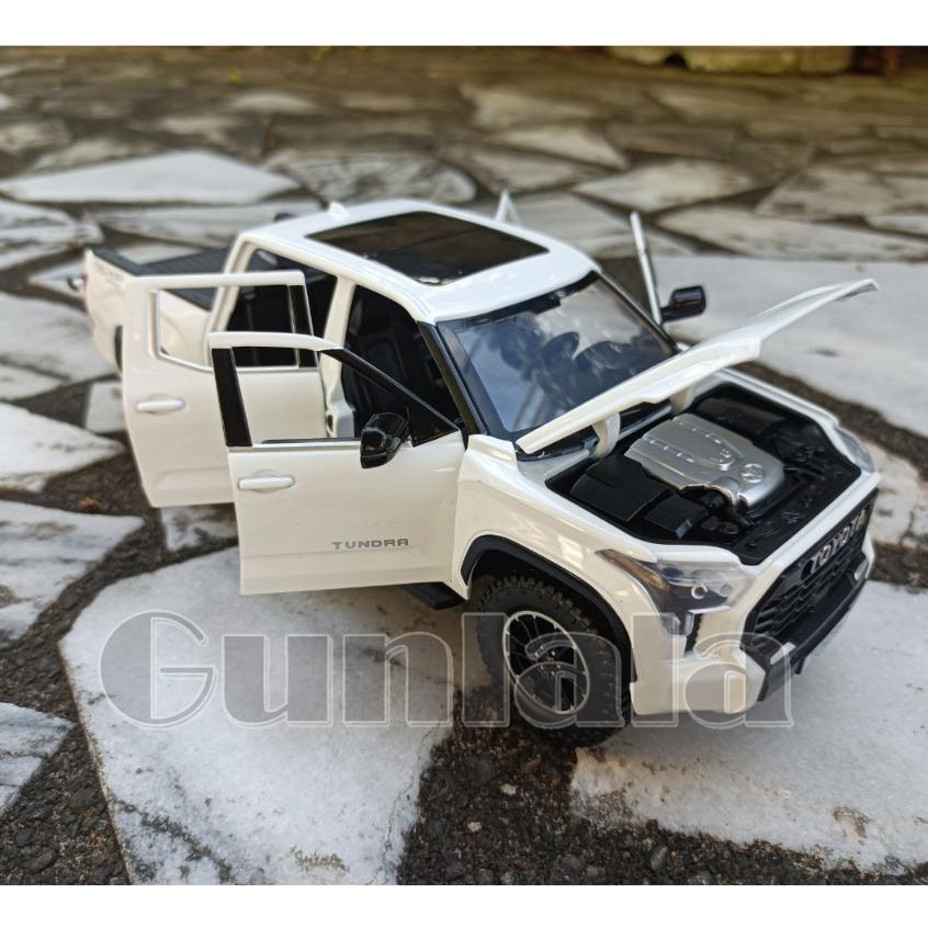 1:24 Toyota Tundra 模型車 豐田皮卡大哥 F150勁敵 貨卡 TACOMA HILUX-細節圖2