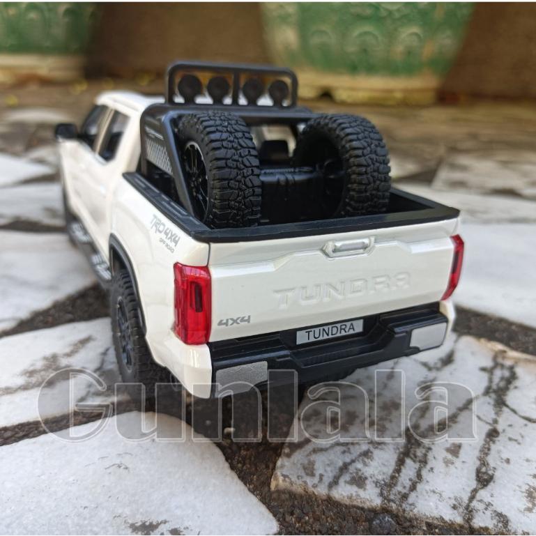 1:24 Toyota Tundra 模型車 豐田皮卡大哥 F150勁敵 貨卡 TACOMA HILUX-細節圖3