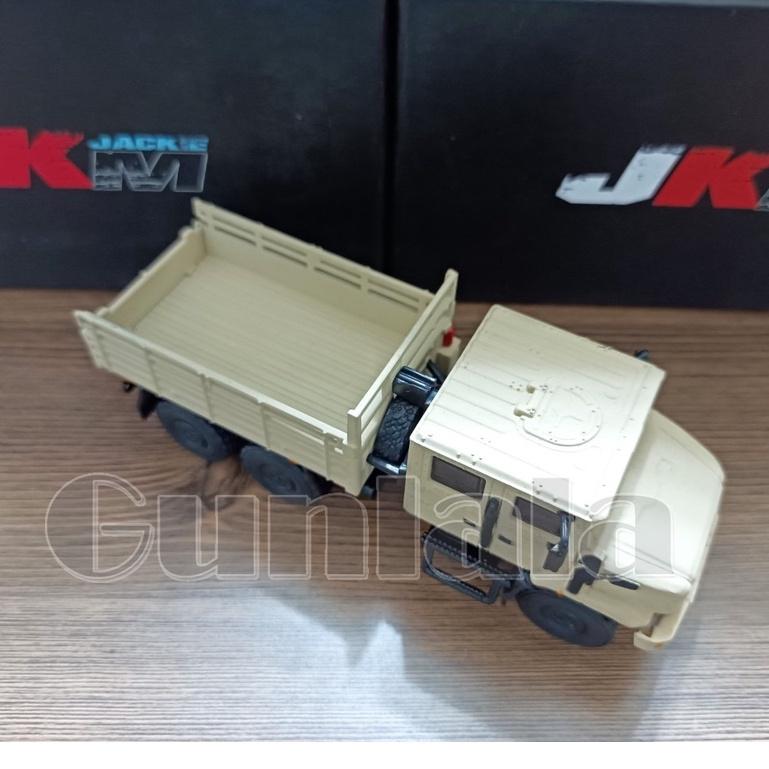 JKM MV3 軍用卡車 1:64 金屬模型 解放軍戰術車輛 三代通用軍車 6X6 越野軍車 貨卡 運兵車 大陸軍用卡車-細節圖4