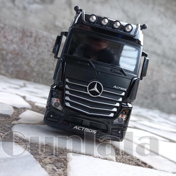 Actros 重型卡車頭 1:36模型 賓士卡車 拖車頭 卡車 重車-細節圖2