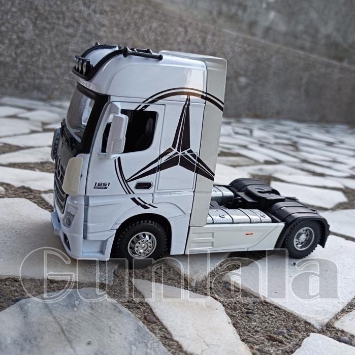 Actros 重型卡車頭 1:36模型 賓士卡車 拖車頭 卡車 重車-細節圖6