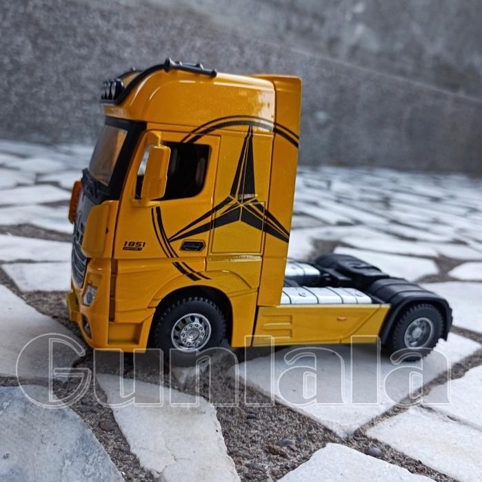 Actros 重型卡車頭 1:36模型 賓士卡車 拖車頭 卡車 重車-細節圖8