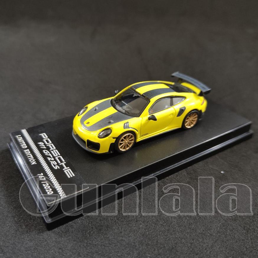 1:64 Porsche 911 GT2 RS 模型 保時捷991 1/64收藏-細節圖3