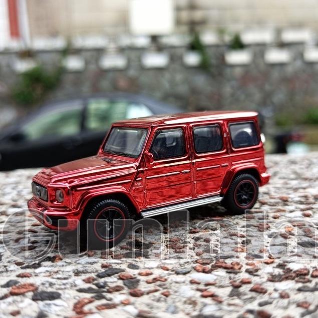 1:64 BENZ G63 AMG 模型車 G-CLASS 模型 1/64 G350D 電鍍特別色 電鍍限量版-細節圖3