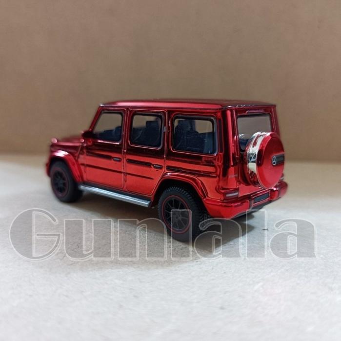 1:64 BENZ G63 AMG 模型車 G-CLASS 模型 1/64 G350D 電鍍特別色 電鍍限量版-細節圖8