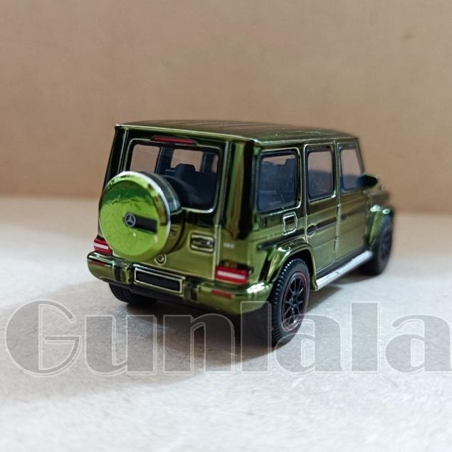 1:64 BENZ G63 AMG 模型車 G-CLASS 模型 1/64 G350D 電鍍特別色 電鍍限量版-細節圖9