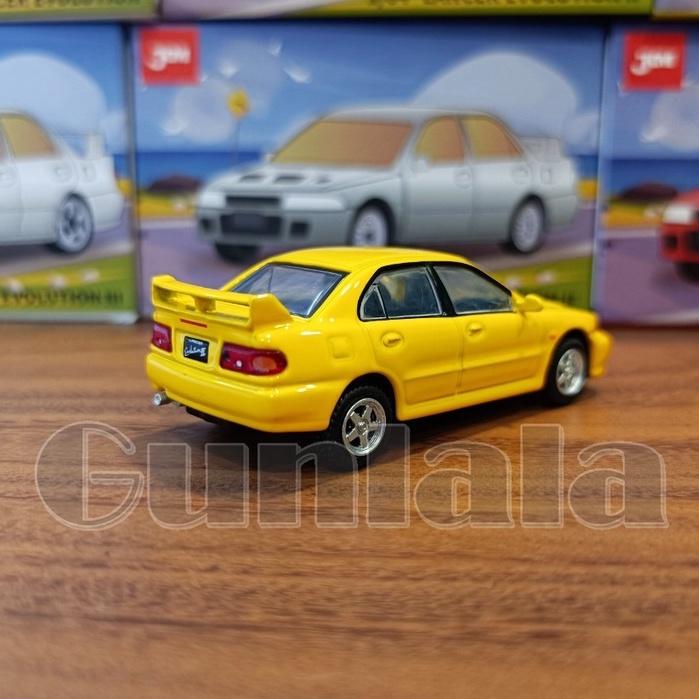 JKM 三菱Lancer Evolution III 1:64模型 三代EVO LANEVO 拉力錦標賽 WRC CE9-細節圖3