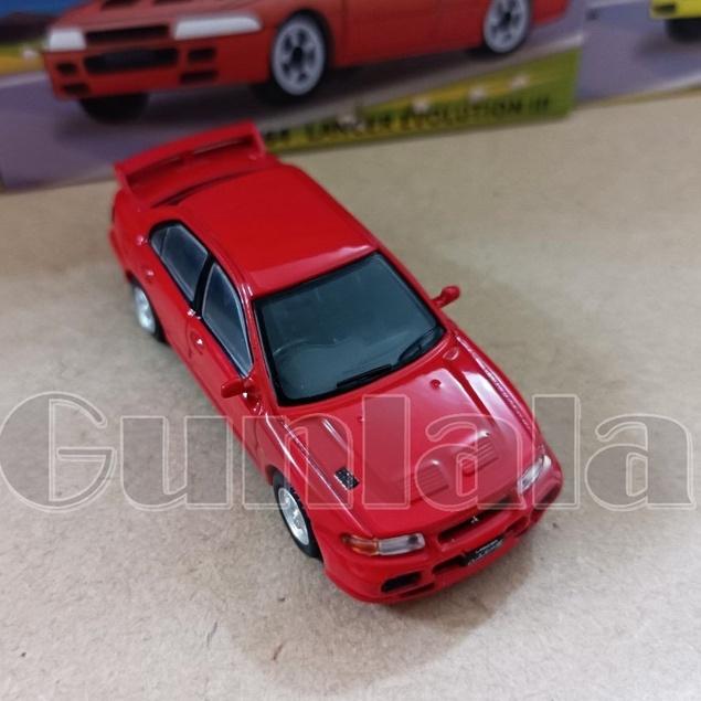 JKM 三菱Lancer Evolution III 1:64模型 三代EVO LANEVO 拉力錦標賽 WRC CE9-細節圖4