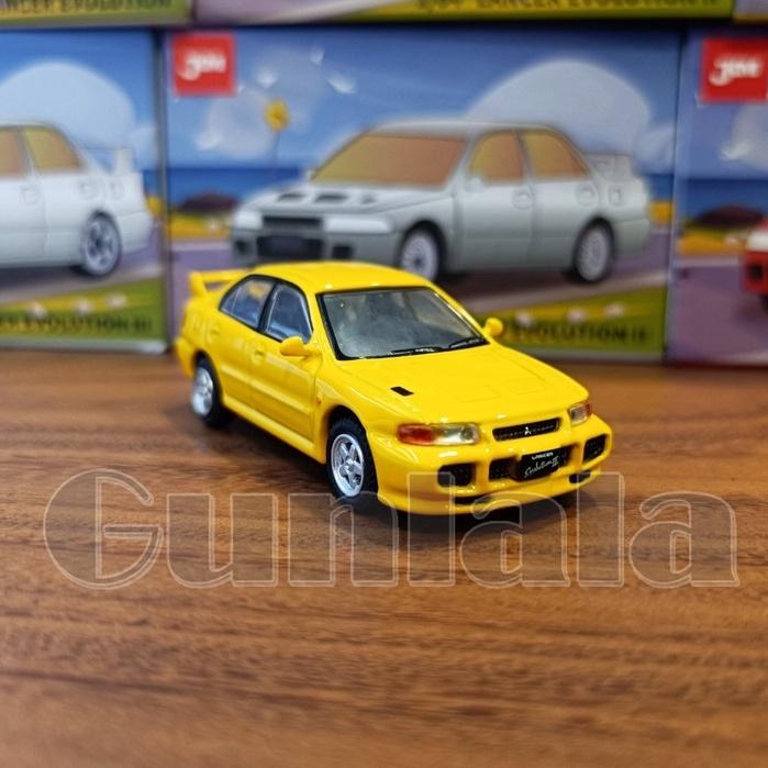 JKM 三菱Lancer Evolution III 1:64模型 三代EVO LANEVO 拉力錦標賽 WRC CE9-細節圖7